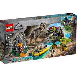 LEGO Jurassic World(TM) - 75938 - T. rex vs. Dinosaurio Robótico
