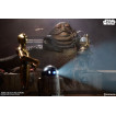 Star Wars Episode VI Figura 1/6 Jabba the Hutt & Throne Deluxe 34 cm