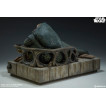 Star Wars Episode VI Figura 1/6 Jabba the Hutt & Throne Deluxe 34 cm
