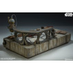Star Wars Episode VI Figura 1/6 Jabba the Hutt & Throne Deluxe 34 cm