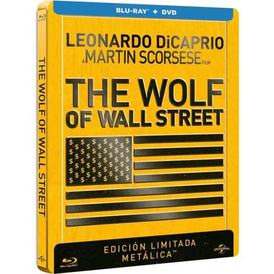 EL LOBO DE WALL STREET - EDIC. METÁLICA) [BLU-RAY]