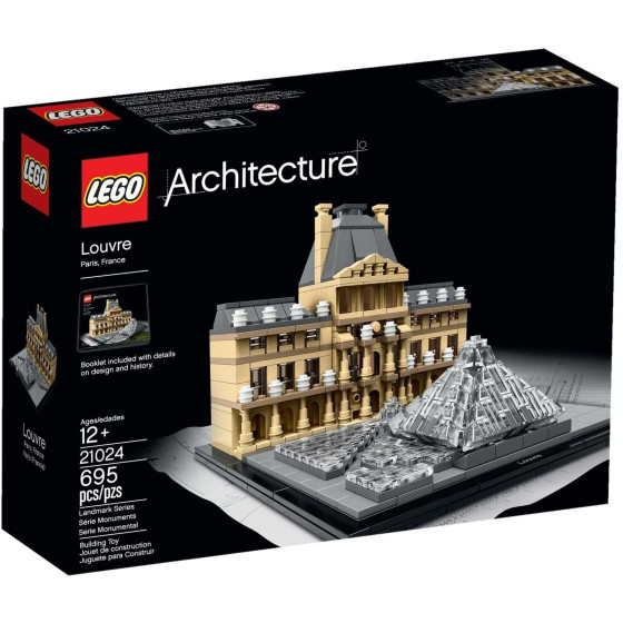 LEGO ARCHITECTURE - 21024 - LOUVRE