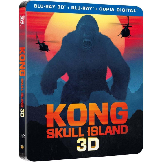 KONG: LA ISLA DE LA CALAVERA - EDIC. METÁLICA [BLU-RAY/3D]