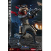 Vengadores: Endgame Figura Movie Masterpiece 1/6 Rocket 16 cm