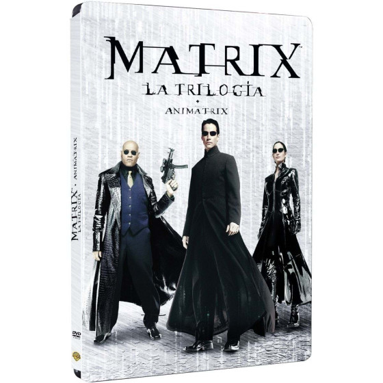 MATRIX: TRILOGÍA + ANIMATRIX - EDIC. METÁLICA (2015) (DVD)