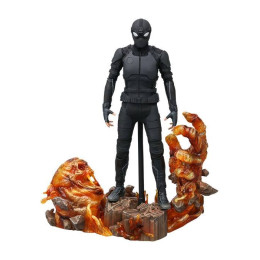 Spider-Man: Lejos de casa Figura MM 1/6 Spider-Man (Stealth Suit) Deluxe Version 29 cm