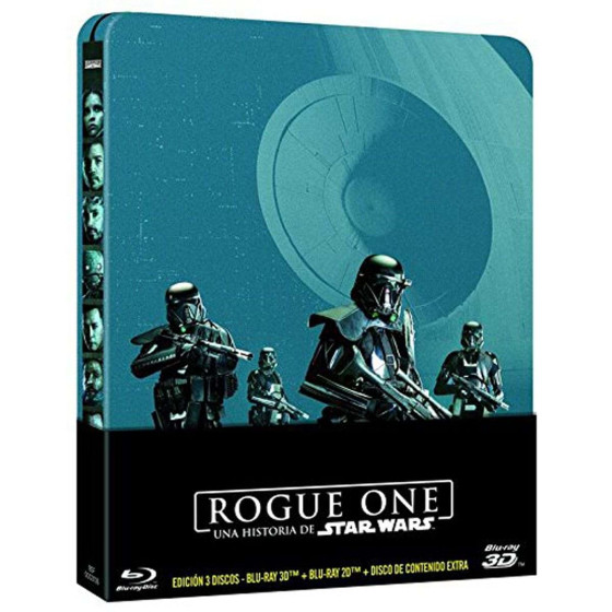 ROGUE ONE: UNA HISTORIA DE STAR WARS - EDIC. METÁLICA [BLU-RAY/3D]