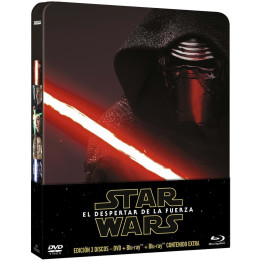 STAR WARS: EL DESPERTAR DE LA FUERZA - EDIC. METÁLICA [BLU-RAY]