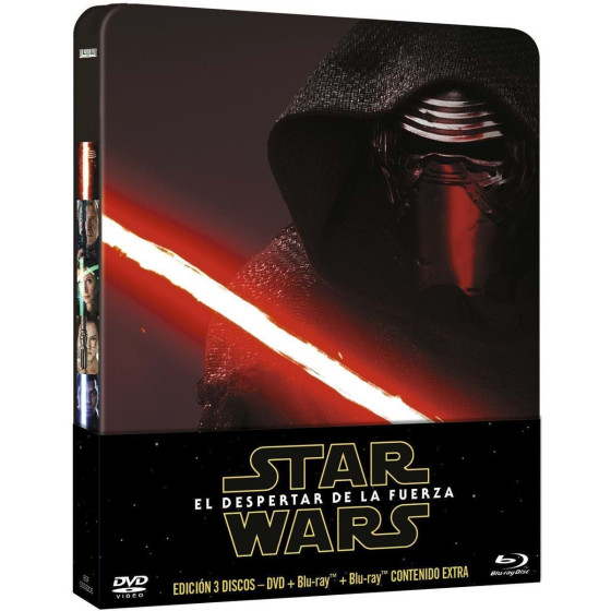 STAR WARS: EL DESPERTAR DE LA FUERZA - EDIC. METÁLICA [BLU-RAY]