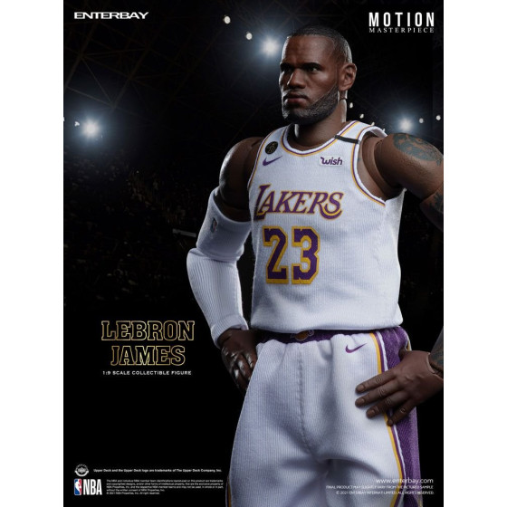 NBA Collection Figura Motion Masterpiece 1/9 LeBron James (LA Lakers) 23 cm
