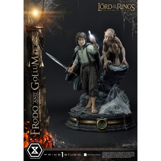 El Señor de los Anillos Estatua 1/4 Frodo & Gollum Bonus Version 46 cm