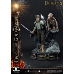 El Señor de los Anillos Estatua 1/4 Frodo & Gollum Bonus Version 46 cm