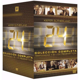 24 HORAS - TEMPORADAS 1-9 + 24 REDEMPTION (DVD)