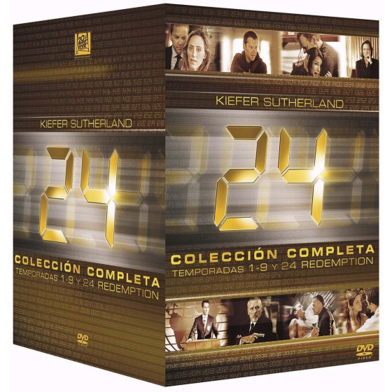 24 HORAS - TEMPORADAS 1-9 + 24 REDEMPTION (DVD)