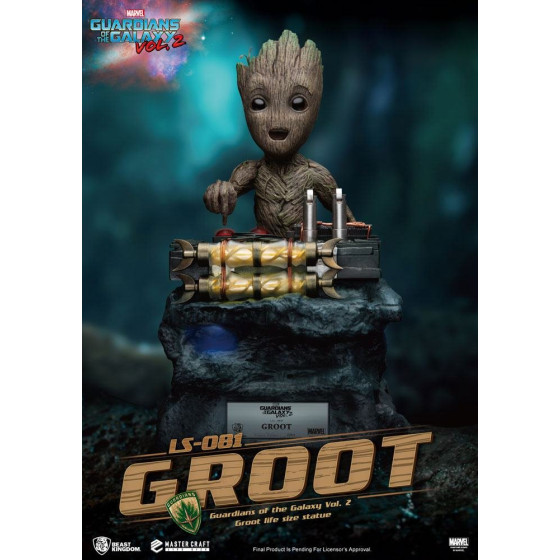 Guardianes de la Galaxia 2 Estatua tamaño real Baby Groot 32 cm