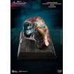 Avengers Endgame Estatua Master Craft Iron Man Mark50 Helmet Battle Damaged 22 cm