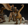 Parque Jurásico Estatua 1/20 Demi Art Scale The Final Scene 48 cm