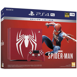 Consola PS4 Pro 1TB Edición Spider-Man + Marvel’s Spider-Man