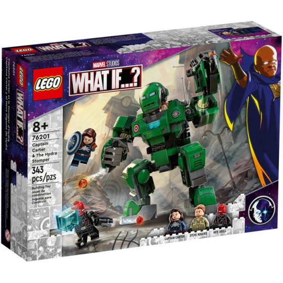 LEGO Marvel Super Heroes - 76201 - Capitana Carter y el Meca Gigante de Hydra