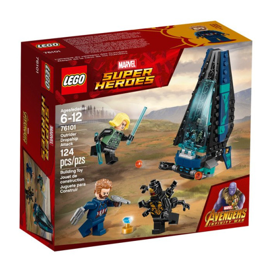LEGO Marvel Super Heroes - 76101 - Ataque de la nave de los Outriders