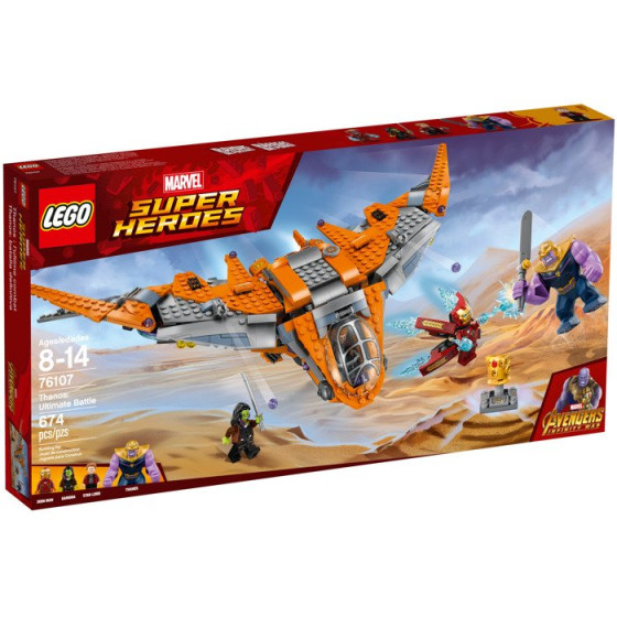 LEGO Marvel Super Heroes - 76107 - Thanos: batalla definitiva