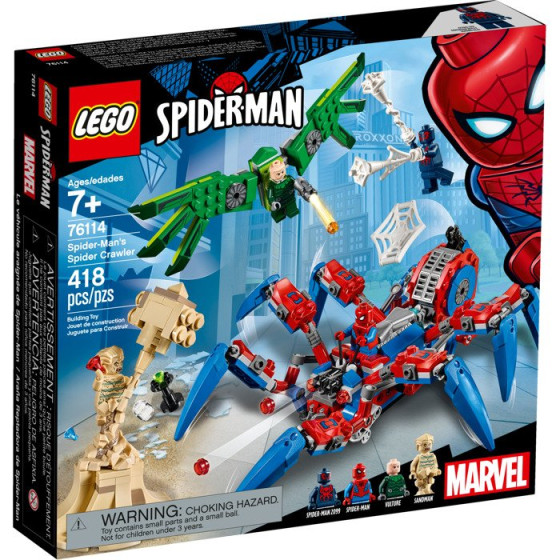 LEGO Marvel Super Heroes - 76114 - Araña Reptadora de Spider-Man