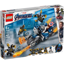 LEGO Marvel Super Heroes - 76123 - Capitán América: Ataque de los Outriders