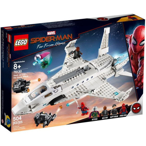 LEGO Marvel Super Heroes - 76130 - Jet Stark y el Ataque del Dron