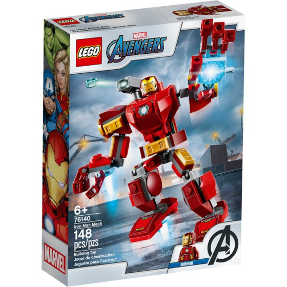 LEGO Marvel Super Heroes - 76140 - Armadura Robótica de Iron Man