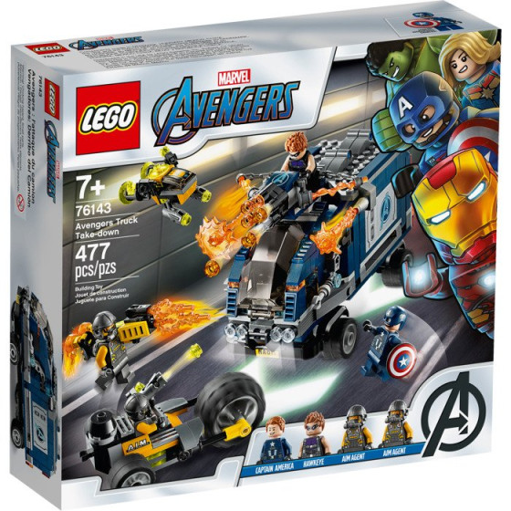 LEGO Marvel Super Heroes - 76143 - Vengadores: Derribo del Camión