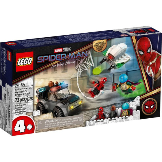 LEGO Marvel Super Heroes - 76184 - Spider-Man vs. Ataque del Dron de Mysterio