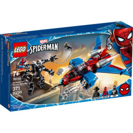 LEGO Marvel Super Heroes - 76150 - Jet Arácnido vs. Armadura Robótica de Venom