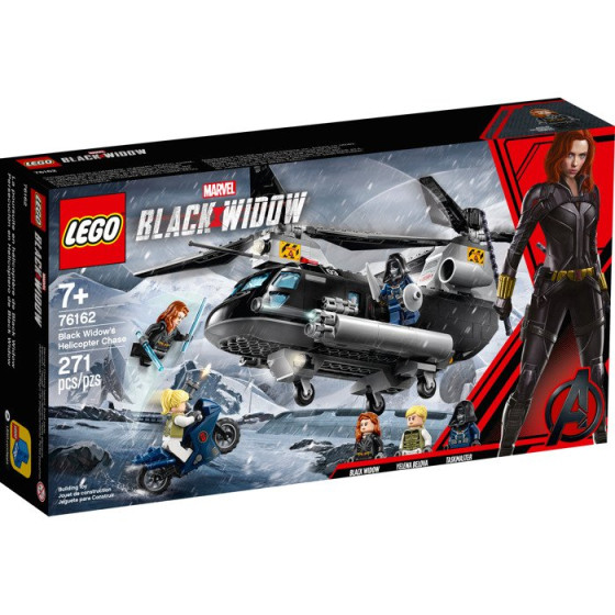 LEGO Marvel Super Heroes - 76162 - Persecución en Helicóptero de Viuda Negra