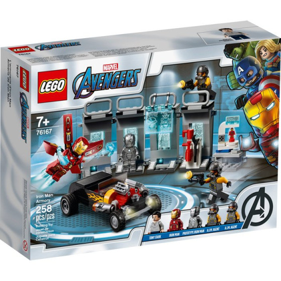 LEGO Marvel Super Heroes - 76167 - Armería de Iron Man
