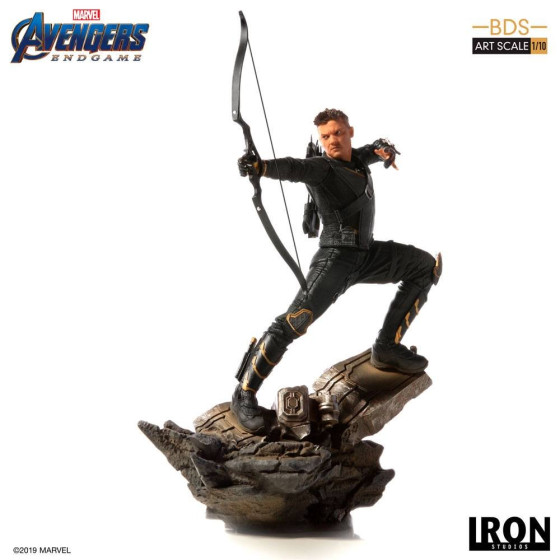 Vengadores Endgame Estatua BDS Art Scale 1/10 Hawkeye 25 cm