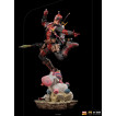 Marvel Comics Estatua 1/10 BDS Deluxe Art Scale Deadpool 24 cm