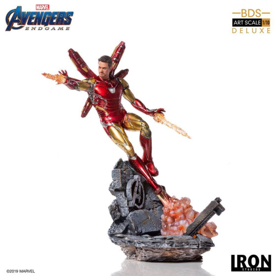 Vengadores Endgame Estatua BDS Art Scale 1/10 Iron Man Mark LXXXV Deluxe Version 29 cm
