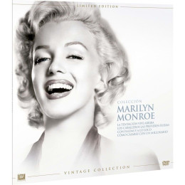 MARILYN MONROE: COLECCIÓN VINTAGE (FUNDA VINILO) (4 PELÍCULAS) (DVD)