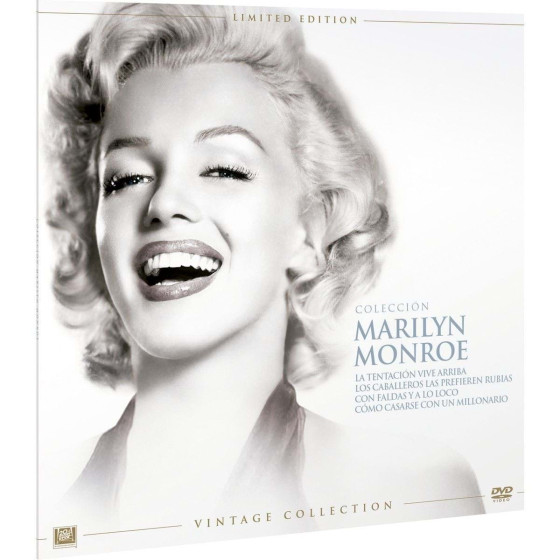 MARILYN MONROE: COLECCIÓN VINTAGE (FUNDA VINILO) (4 PELÍCULAS) (DVD)
