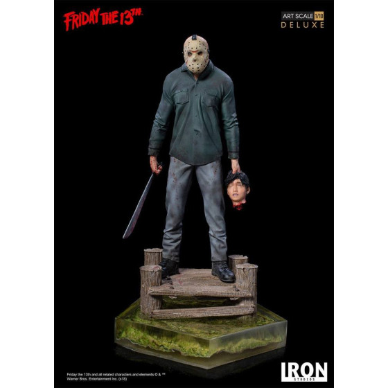 Viernes 13 Estatua Deluxe Art Scale 1/10 Jason 25 cm