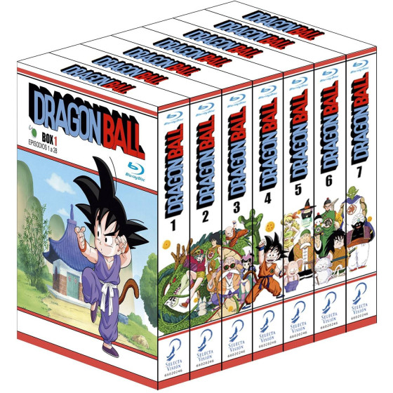 Dragon Ball: Colección Box 1-7 (Episodios 1 A 153) [BLU-RAY]
