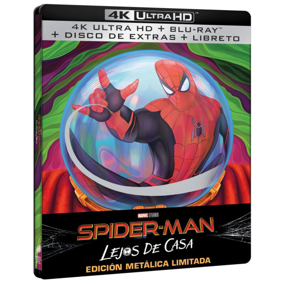 Spider-Man: Lejos de Casa - Edición Metálica [4K UHD/BLU-RAY]